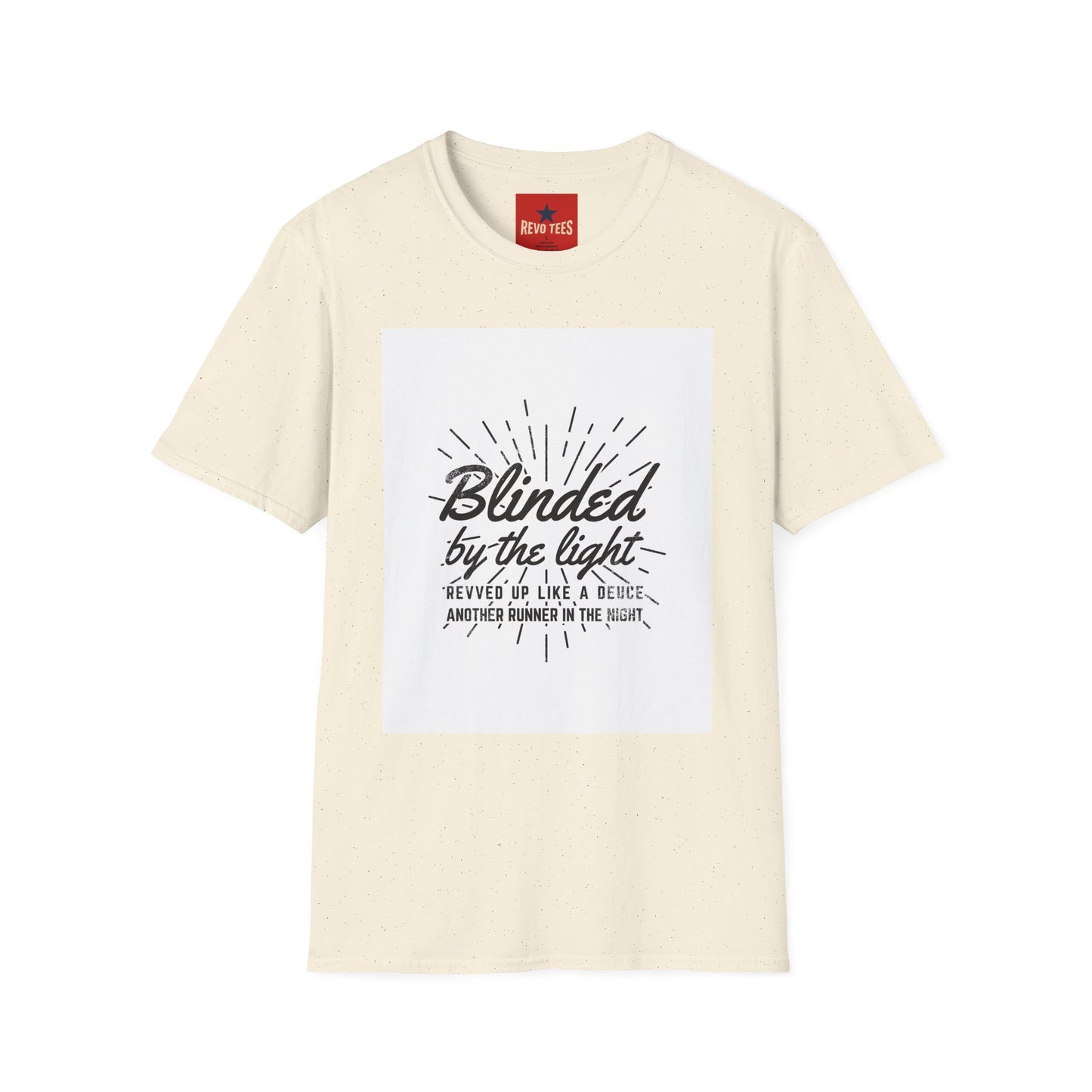 Blinded by the Light T-Shirt — Inspirational Faith Graphic Tee