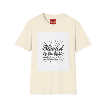 Blinded by the Light T-Shirt — Inspirational Faith Graphic Tee