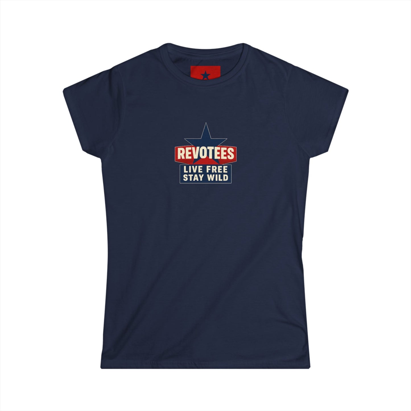Revotees 'Live Free Stay Wild' Women's Tee