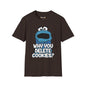 Revotees Cookie Monster Why You Delete Cookies Funny Retro Kids TV Graphic T-Shirt - alternate view 4