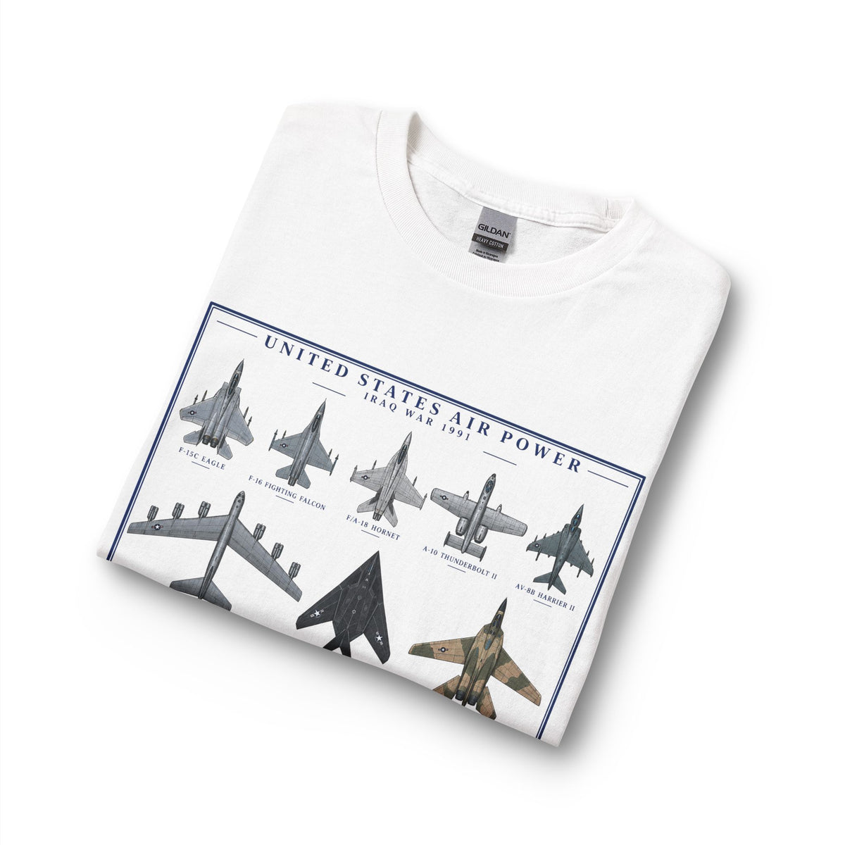US Air Force Gulf War Jets Long Sleeve Tee
