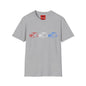3 Mini Classic Cooper Cars - Unisex Softstyle T-Shirt