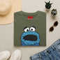 Cookie Monster "Why You Delete Cookies?" T-Shirt — Funny Retro Kids TV Graphic Tee