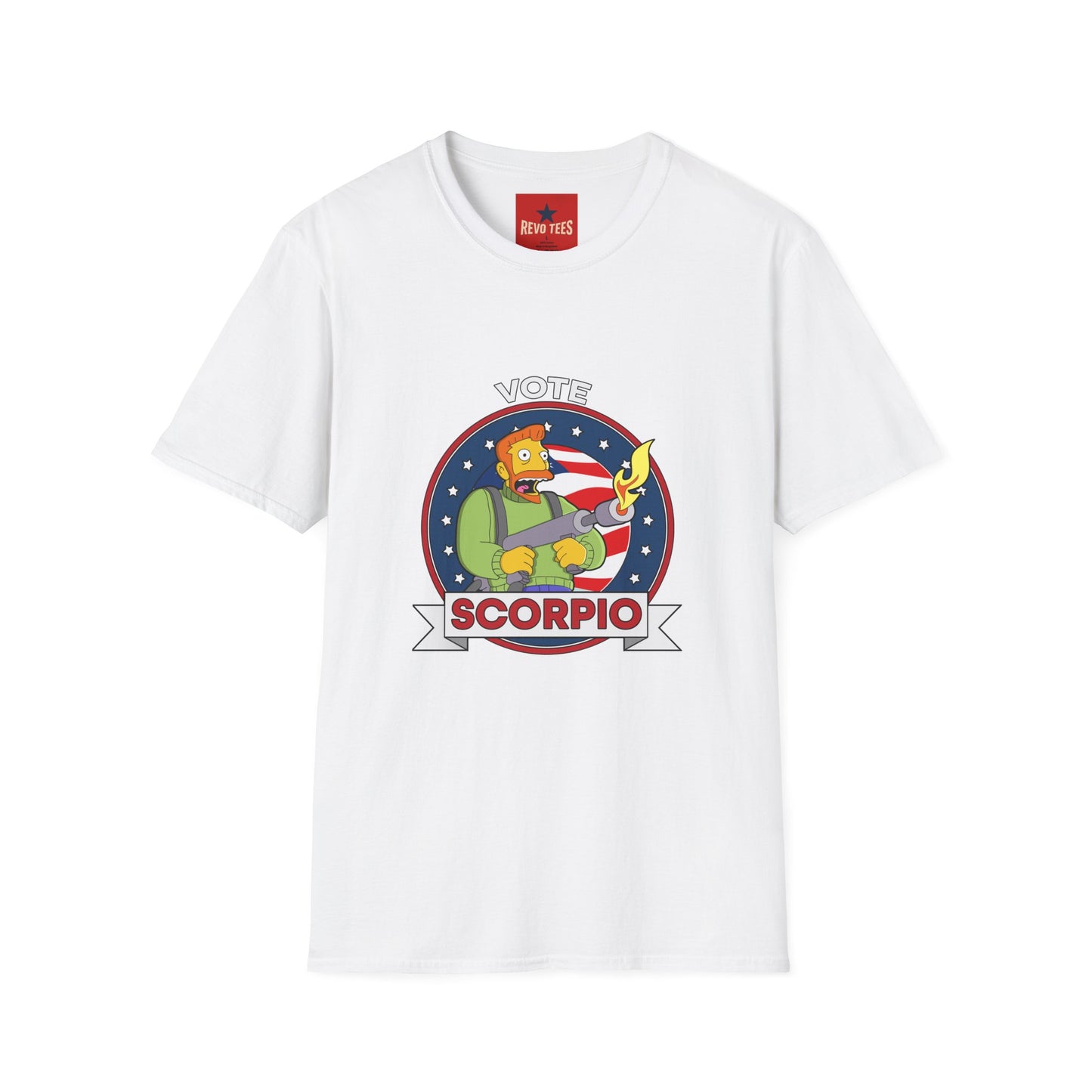 Vote Scorpio T-Shirt — Zodiac Political Humor Tee