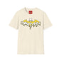 Bayman Logo T-Shirt — Retro Comic Bat Emblem Graphic Tee