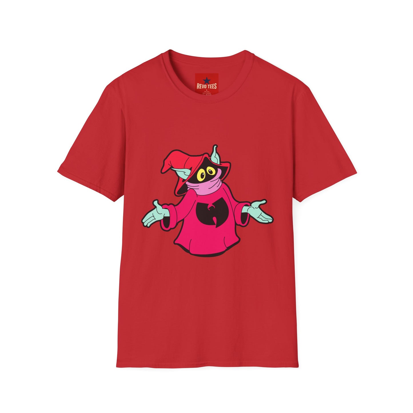 Mystic Cat Wizard T-Shirt — Cute Cartoon Magic Cat Graphic Tee