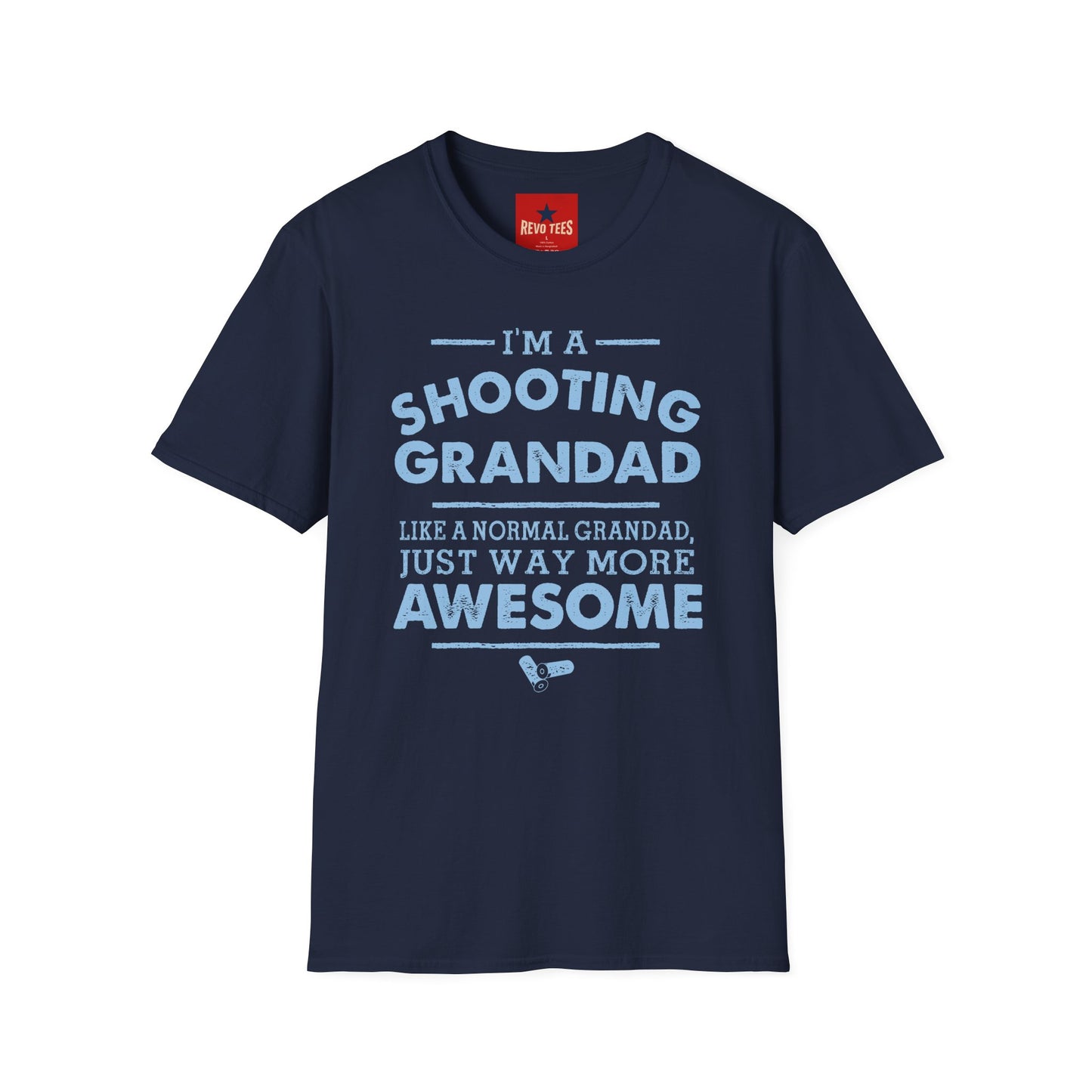 Shooting Grandad T‑Shirt — “I’m a Shooting Grandad” Funny Grandpa Gift