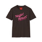 Revotees Nozin Aroun Retro Pink Script Casual T-Shirt - alternate view 5