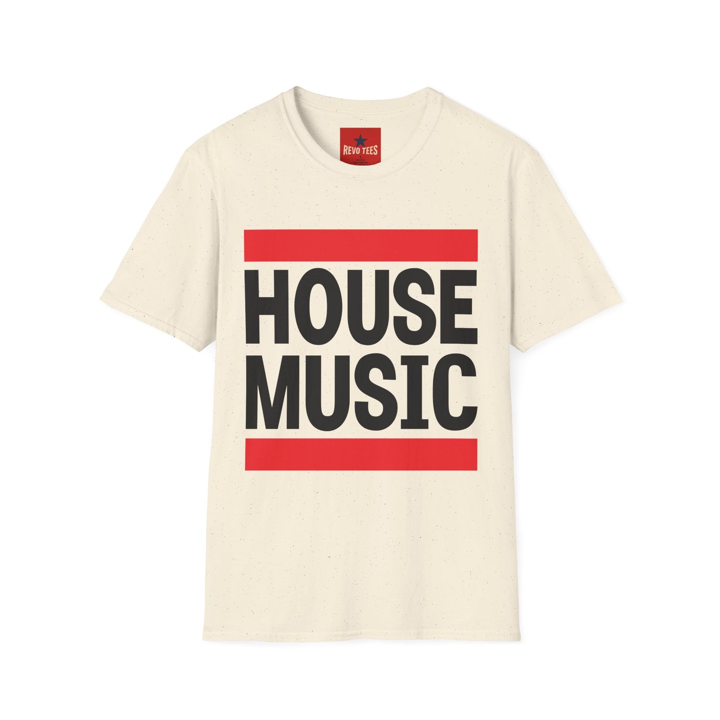 House Music T-Shirt — Bold Retro DJ Tee for Club, Festival & Music Lovers
