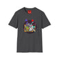 Retro Arcade Turtle Band T-Shirt — 'Rock On' Cartoon Gaming Tee
