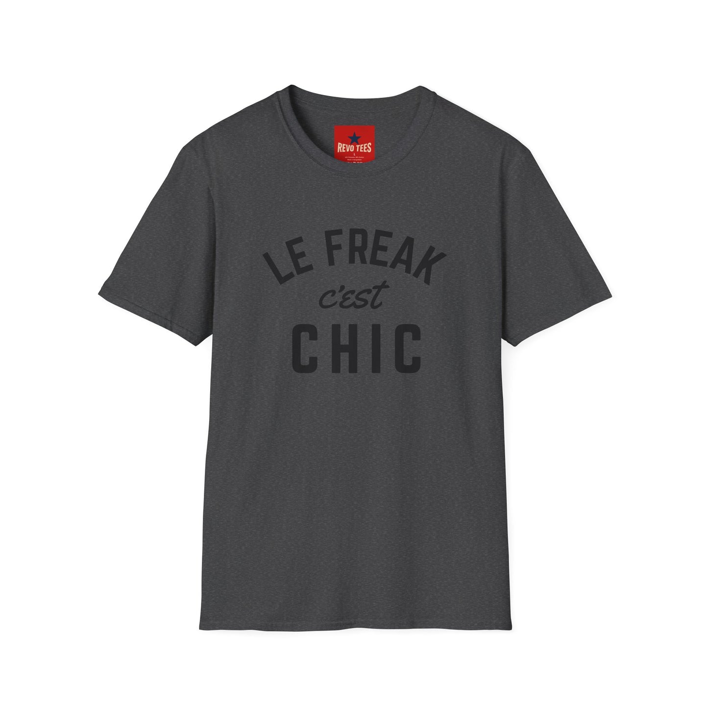 T-Shirt — "Le Freak c'est Chic" French Retro Graphic Tee