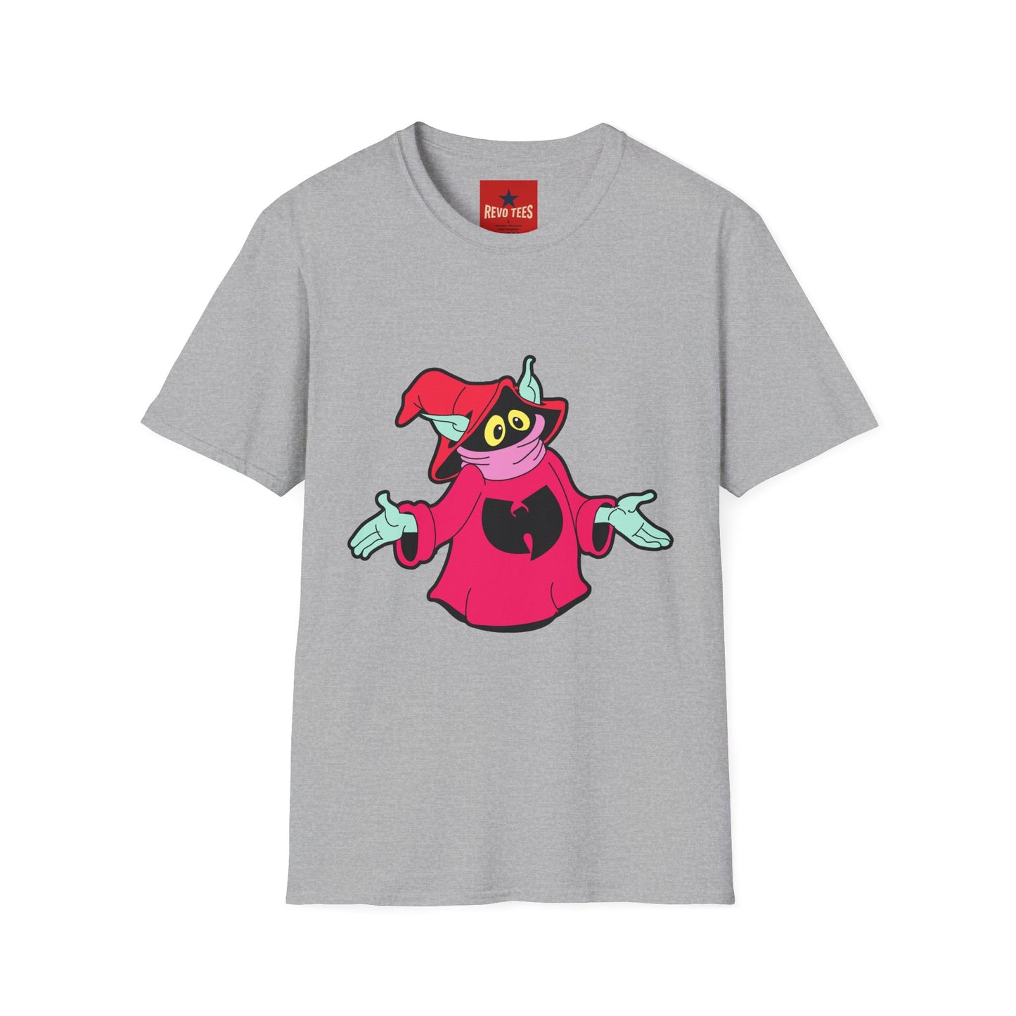 Mystic Cat Wizard T-Shirt — Cute Cartoon Magic Cat Graphic Tee