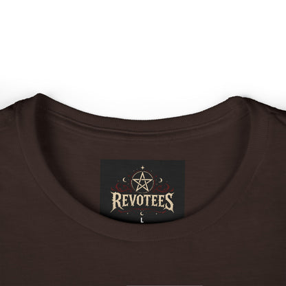 Revotees Crow Graphic Tee — Women's Vintage Raven T‑Shirt