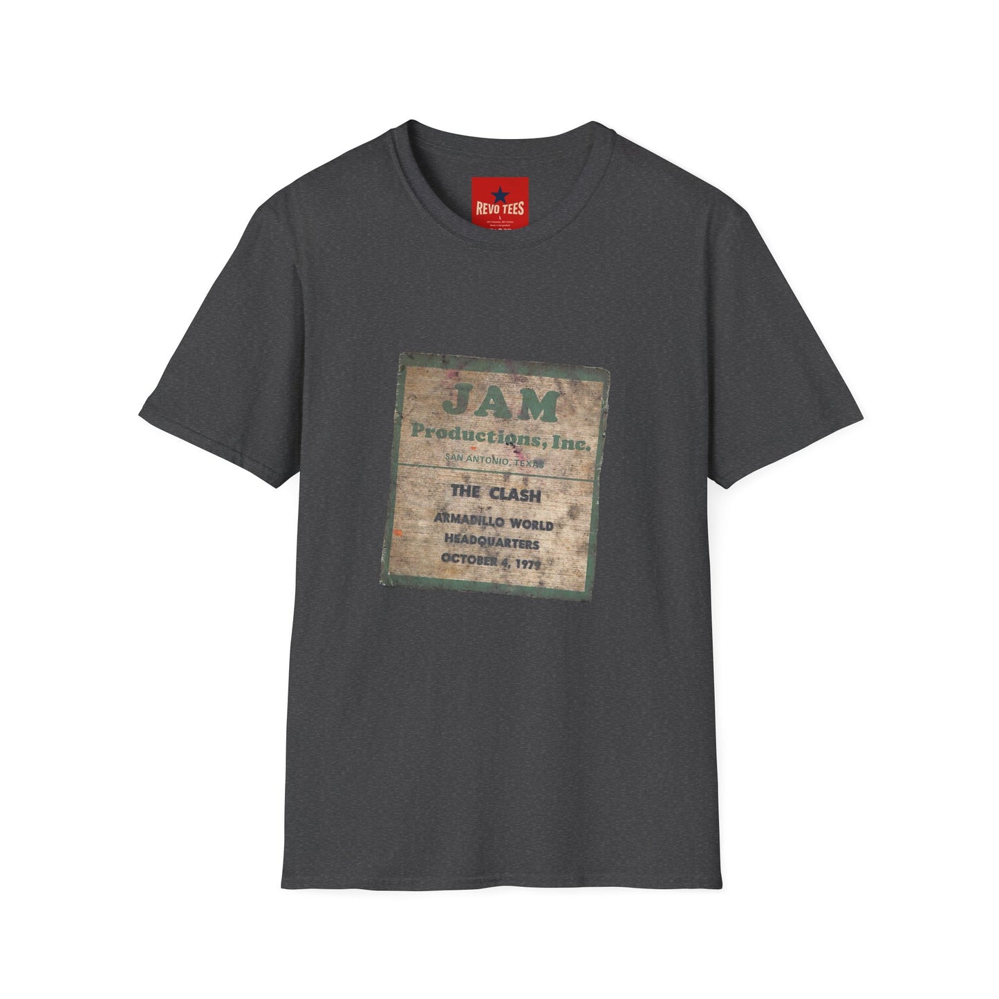 The Clash - San Antonio Fifth Tour - Unisex Softstyle T-Shirt