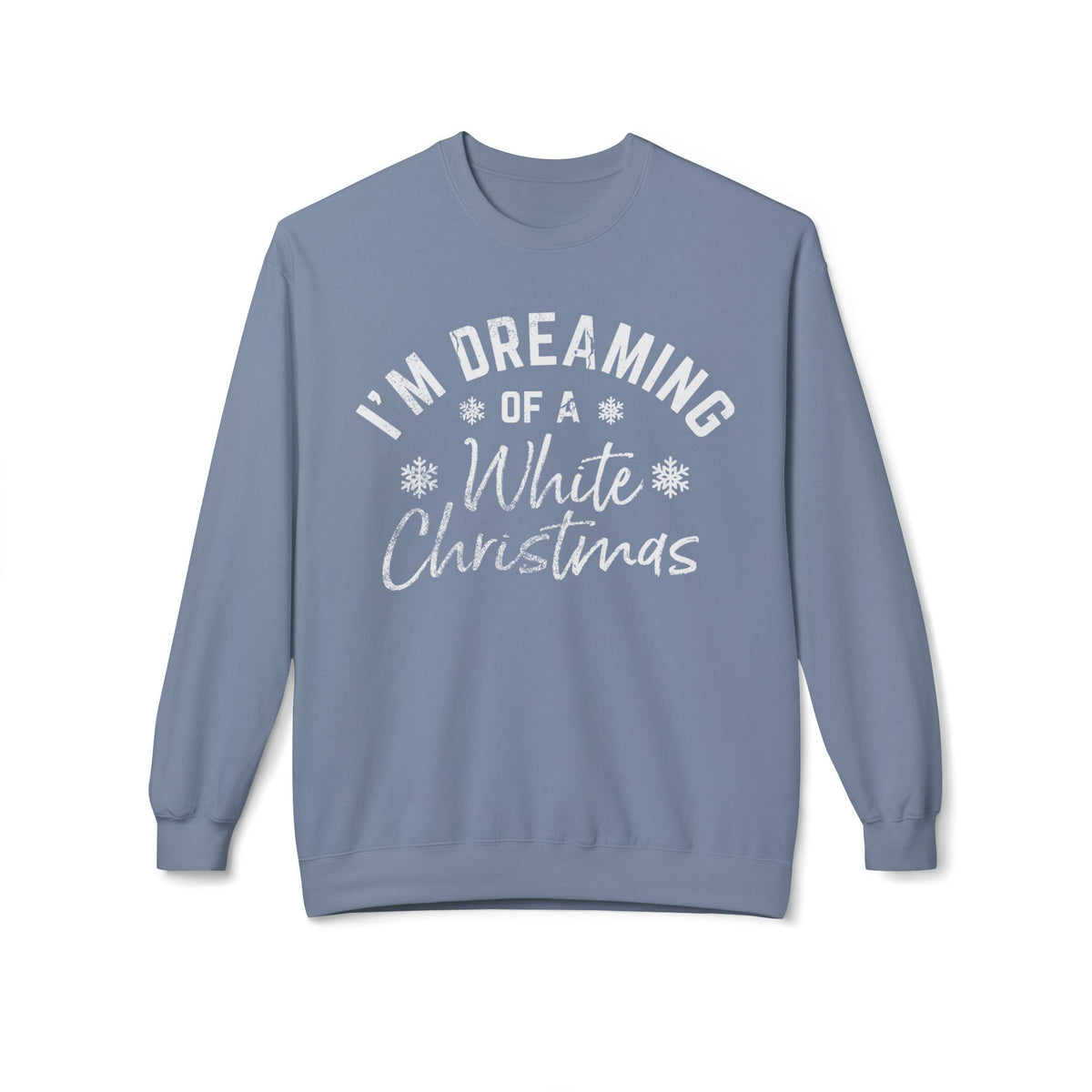 I'm Dreaming of a White Christmas - Lyrics on a Sweatshirt