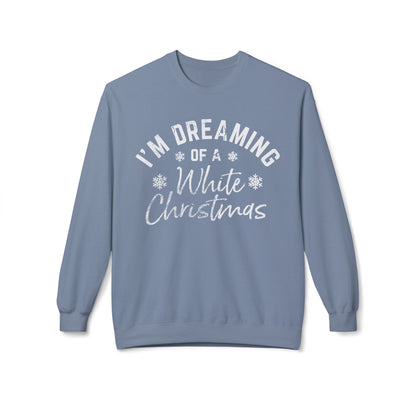 I'm Dreaming of a White Christmas - Lyrics on a Sweatshirt