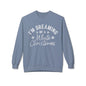 I'm Dreaming of a White Christmas - Lyrics on a Sweatshirt