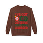 "I've Got O.C.D. Obsessive Christmas Disorder" Holiday Crewneck Sweatshirt