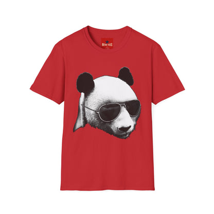 Panda Sunglasses T-Shirt — Cool Panda Graphic Tee