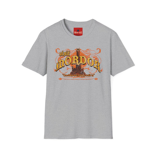 Visit Mordor T‑Shirt — 'One Does Not Simply Walk In' Vintage Fantasy Tee