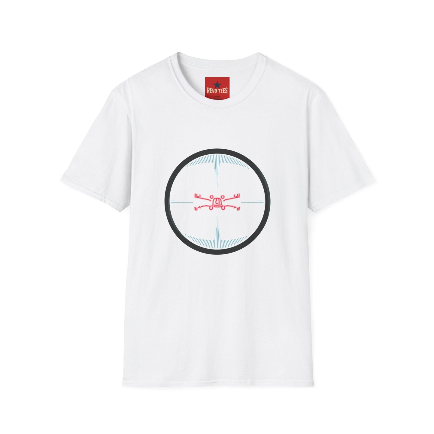 Drone Crosshair T‑Shirt — Minimalist FPV Pilot Tee