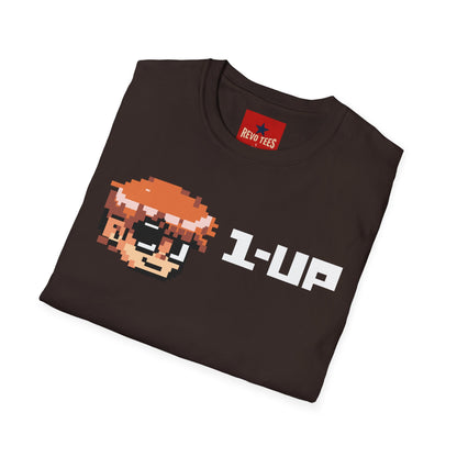 Retro Pixel Gamer T-Shirt — "1-UP" Video Game Tee