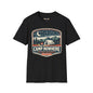 REVOTEES Camp Nowhere Vintage Camping T-Shirt — Starry Night Tent Graphic Tee