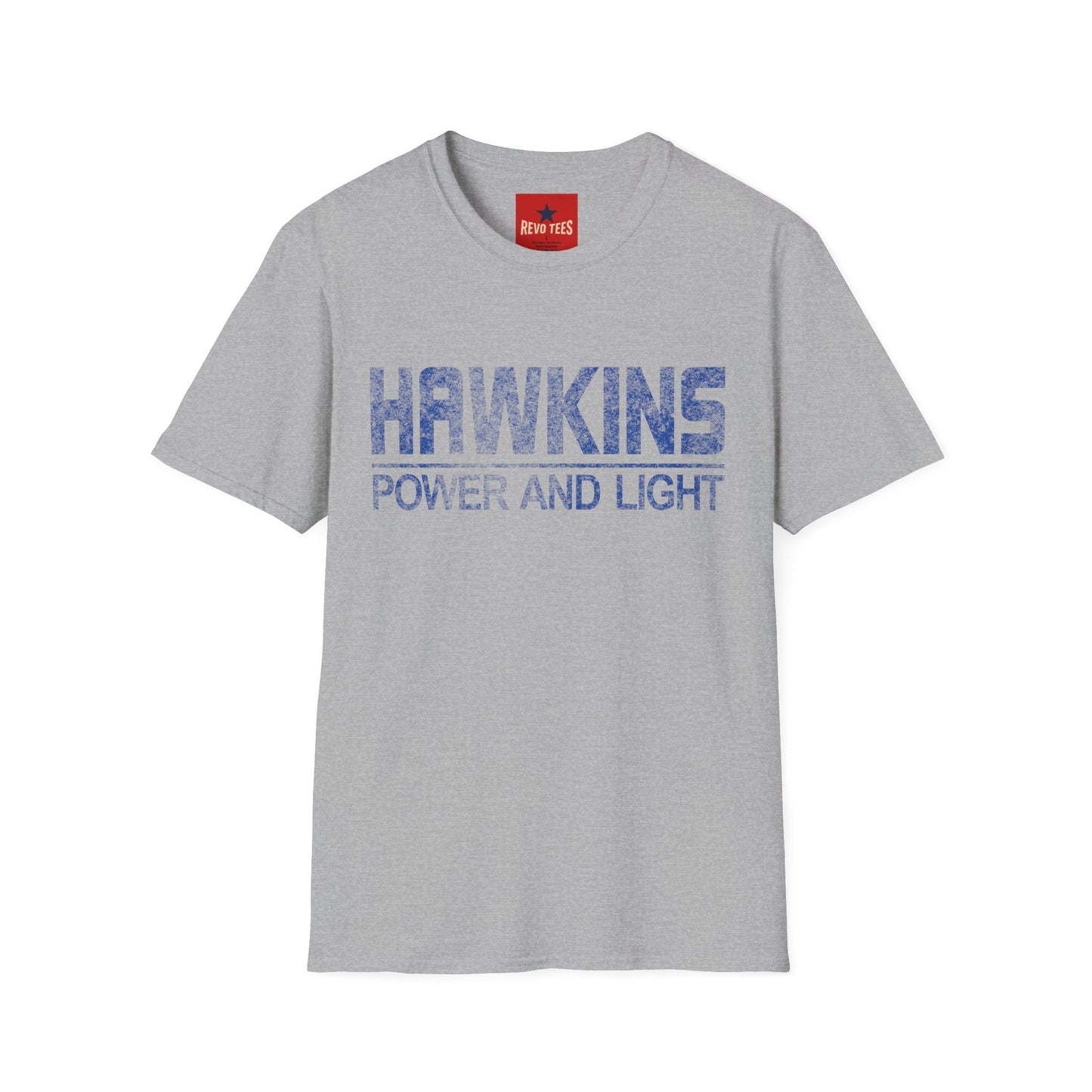 Hawkins Power & Light Vintage Logo T-Shirt