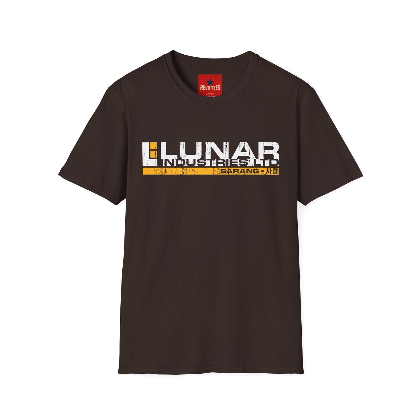 Lunar Industries Logo T-Shirt — Retro Sci‑Fi Graphic Tee