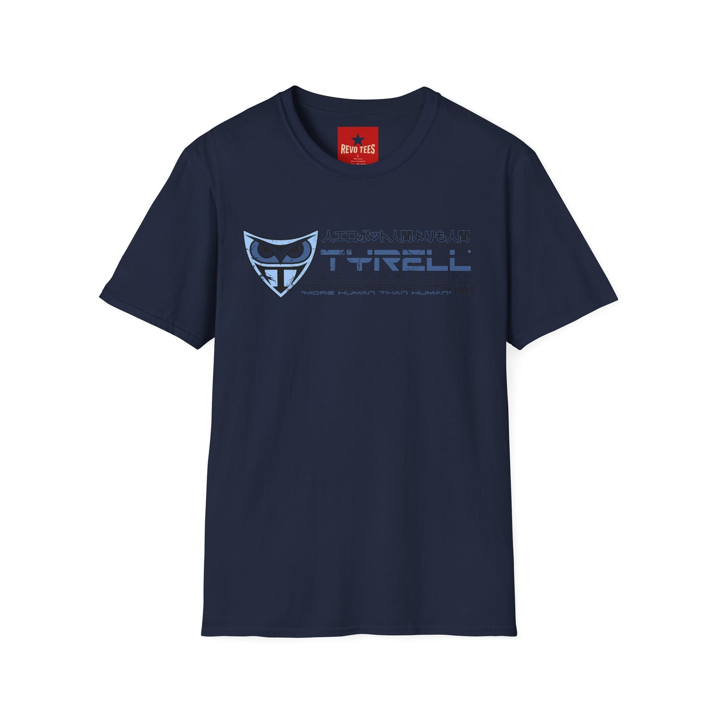 Tyrell Corporation Retro Cyberpunk T‑Shirt — Japanese Sci‑Fi Logo