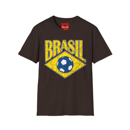 World Cup 2026 - Brasil Soccer T-Shirt — Vintage Brazil Football Tee