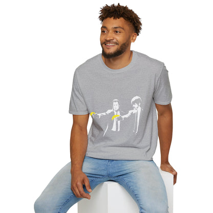 Banksy Pulp Fiction Banana Standoff T-Shirt