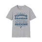 Revotees Fishing Grandad Im a Fishing Grandad Graphic for Proud Grandpa Father S Day Gift T-Shirt - alternate view 4