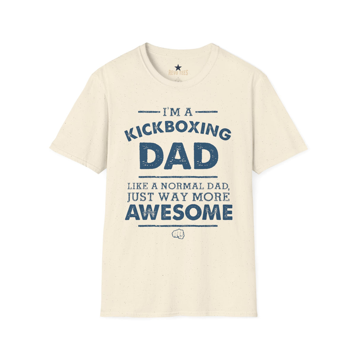 Revotees Kickboxing Dad Im a Kickboxing Dad Athletic Fathers Day T-Shirt - alternate view 5
