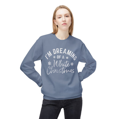 I'm Dreaming of a White Christmas - Lyrics on a Sweatshirt