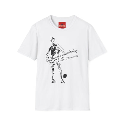 The Clash - Joe Strummer Sound Check - By Ray Lowry - Unisex Softstyle T-Shirt