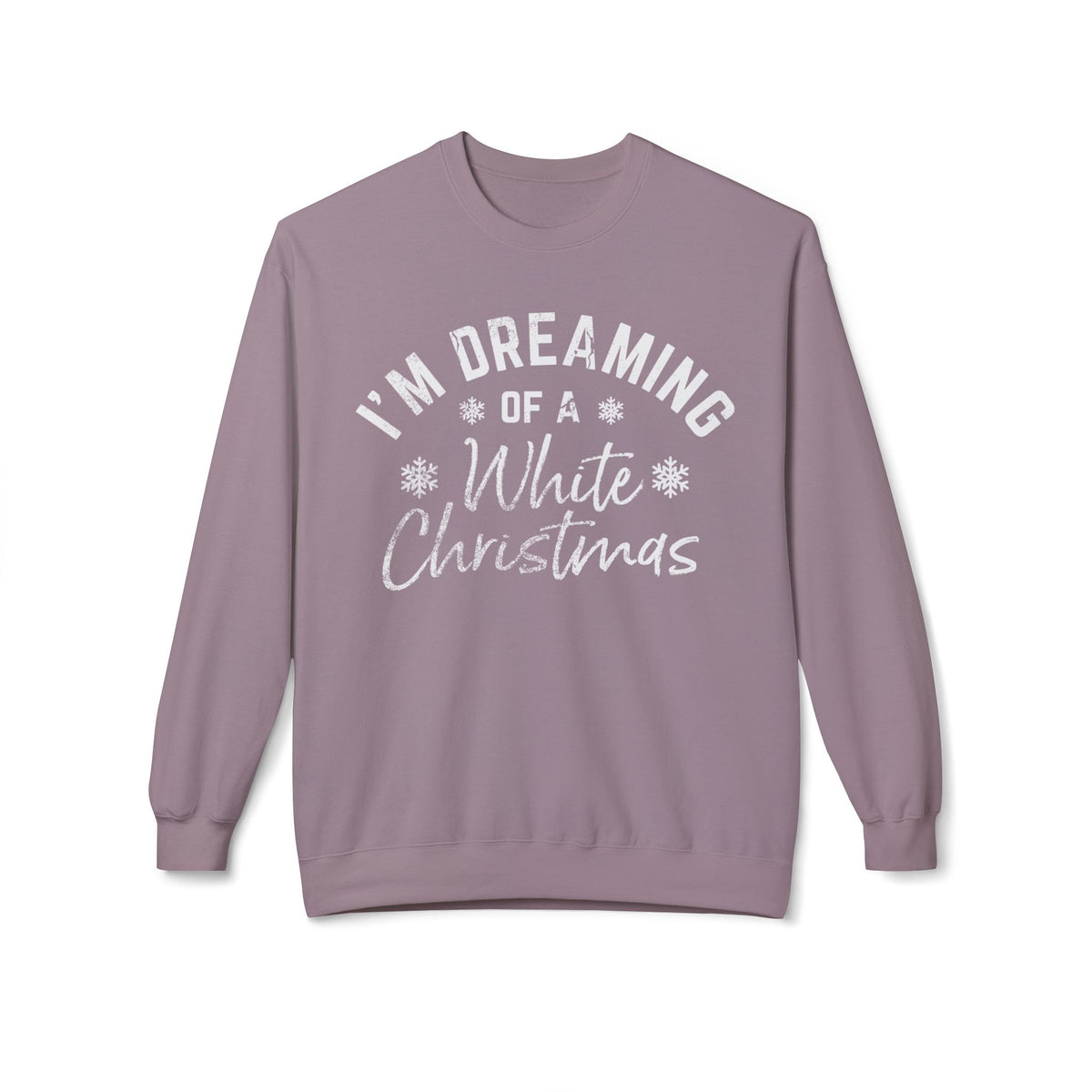 I'm Dreaming of a White Christmas - Lyrics on a Sweatshirt