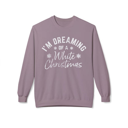 I'm Dreaming of a White Christmas - Lyrics on a Sweatshirt