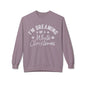 I'm Dreaming of a White Christmas - Lyrics on a Sweatshirt