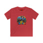 Kids Tee — "Lil' Trucker" Monster Truck Kids T-Shirt | Cute Off-Road Cartoon Top