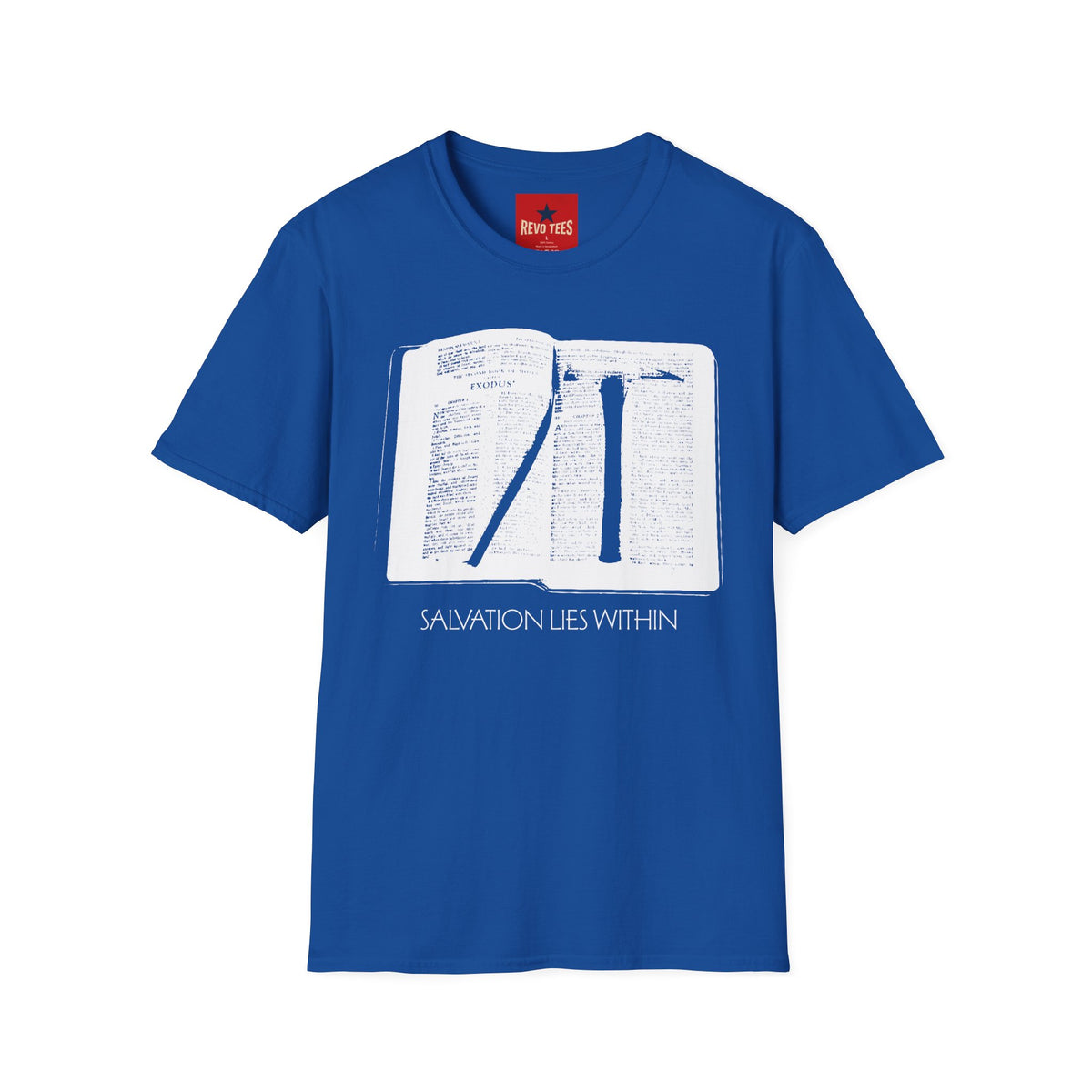 Revotees Salvation Lies Within Vintage Open Bible Graphic T-Shirt - alternate view 5