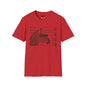 Zebra Mugshot T-Shirt — Funny Animal Police Line Tee