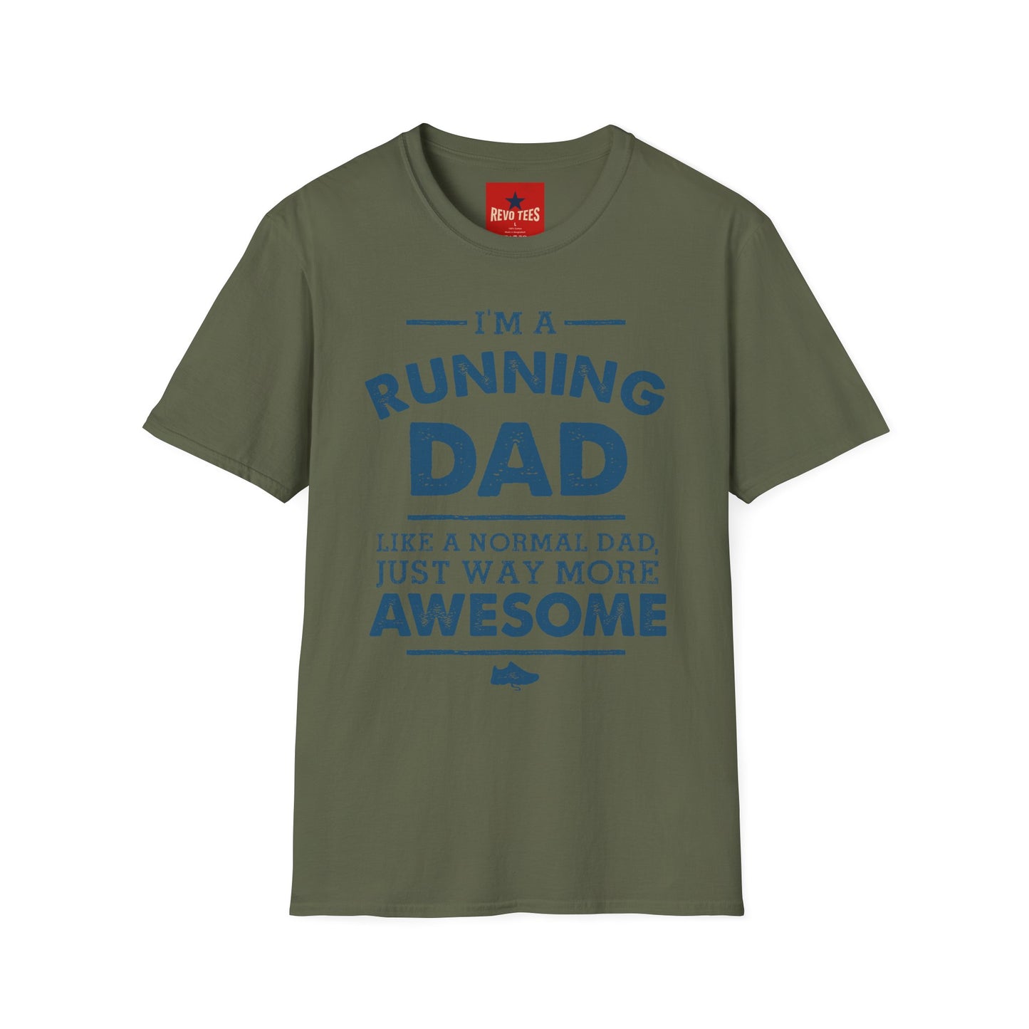 Running Dad T-Shirt — "I’m a Running Dad" Funny Athletic Father’s Tee