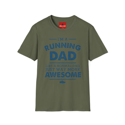 Running Dad T-Shirt — "I’m a Running Dad" Funny Athletic Father’s Tee