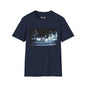 Revotees Banksy Moody Night Street Scene Graphic 12 05 01 T-Shirt - alternate view 10