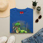 T-Rex Graphic T-Shirt – Cute Green Dinosaur Design