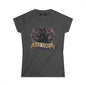Bad Vibes Detected Cat Tarot Tee — Women's Witchy Graphic T-Shirt