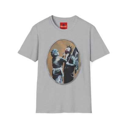 Banksy-Inspired 'Punk Kiss' T-Shirt — Street Art Graphic Tee