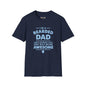 Revotees Bearded Dad Im a Bearded Dad Funny Fathers Day T-Shirt - alternate view 10