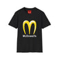 Funny McDowell's Parody T-Shirt — Retro Fast Food Logo Tee